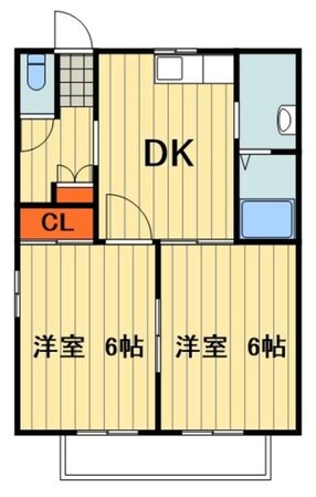 サンファミール1の物件間取画像